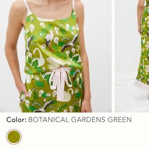 Botanical Gardens Green Pajama Set